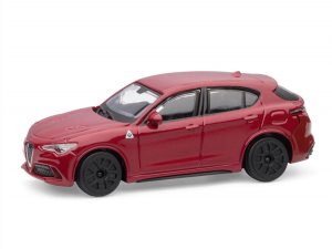 Alfa Romeo Stelvio Die Cast Model - 1:43 Scale - Red - Streets of Fire Series Alfa Romeo Stelvio Die Cast Model - 1:43 Scale - Red - Streets of Fire Series